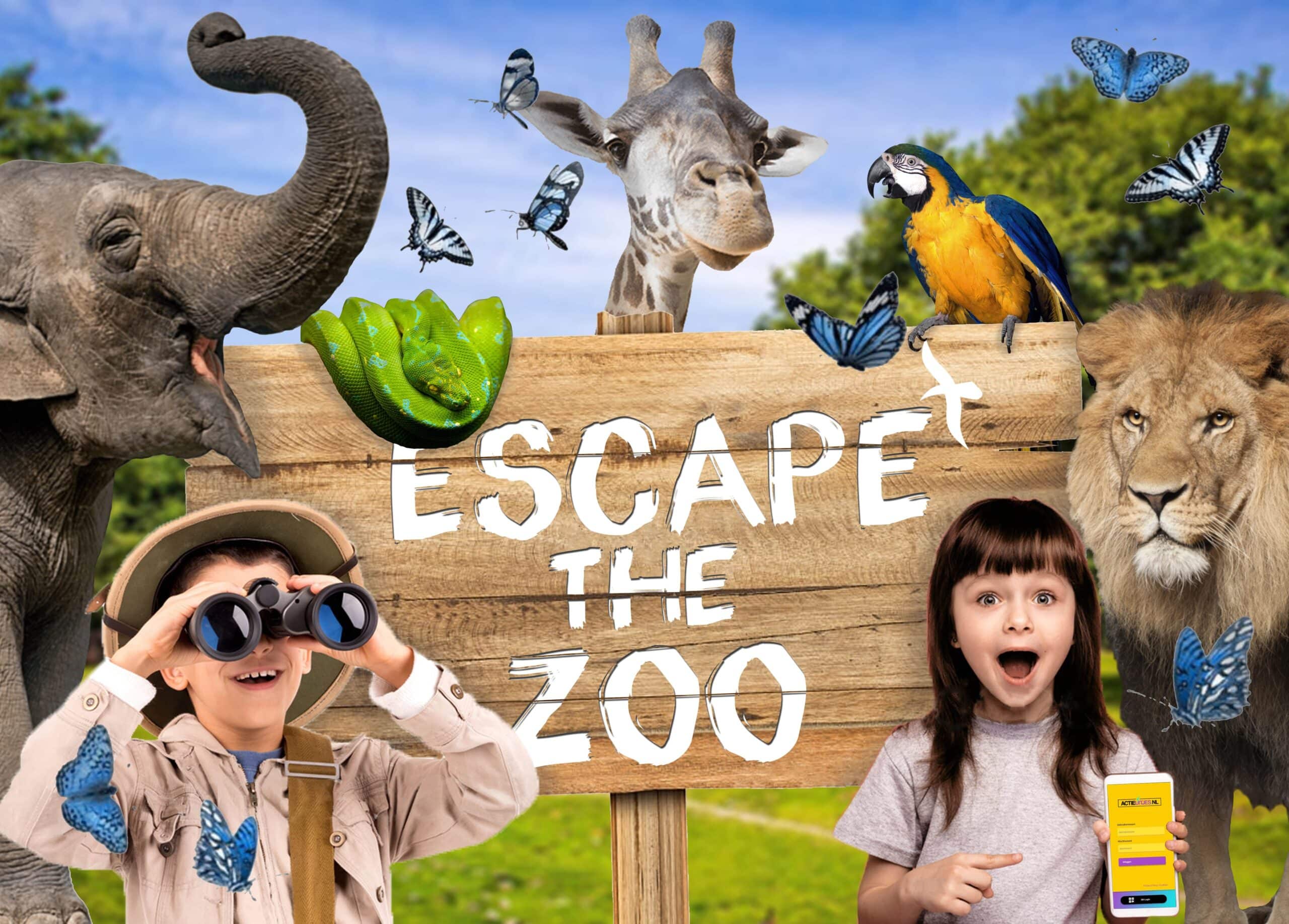 Escape The Zoo – Kidsuitje!